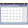 REDC181721 - Monthly Desk Pad Calendar, 11" x 8-1/2" , English, Julian Dates, Monthly, 12 Month, January 2026 to December 2026, 1 Month Single Page Layout, Letter, 11" x 8 1/2" Sheet Size, 3 x Holes, Desk Pad