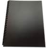 GBC25818 - Binding Presentation Covers, For Letter 8 1/2" x 11" Sheet, Square, Black, Polypropylene, 25 / Pack