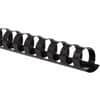 GBC4000104 - CombBind Binding Spines, 0.75" Maximum Capacity, 160 x Sheet Capacity, For Letter 8 1/2" x 11" Sheet, 19 x Rings, Black, Plastic, 100 / Box