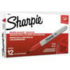 SAN30002B - Fine Point Permanent Marker, Red Ink, 12 / Dozen