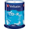 VER94554 - CD-R 700MB 52X with Branded Surface - 100pk Spindle, 120mm, 1.33 Hour Maximum Recording Time, 100 / Pack