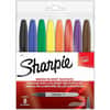 SAN30078 - Fine Point Permanent Marker, Assorted Ink, Alcohol Based, 1 Set