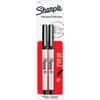 SAN37161PP - Ultra Fine Point Permanent Marker, Ultra Fine Marker Point, Black Ink, 2 / Pack