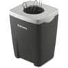FEL8032801 - Office Suites Paper Clip Cup, 3.3" Height x 2.4" Width x 2.2" Depth, Black, Silver, 1 Each