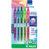 PIL36621 - Bottle to Pen (B2P) B2P BeGreen Fine Point Gel Pens, Refillable, Retractable, Green, Lime, Pink, Purple, Turquoise Ink, Gel-based