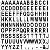 BVCKT2220 - Magnetic Figures, Magnetic, 0.75" Height x 0.50" Width, Black, Vinyl, 120 / Pack