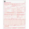 TOP50135RV - CMS-15000 Health Insurance Claim Forms, 20 lb, 11" x 8.50" Sheet Size, White Sheet(s), Red Print Color, 1 Pack