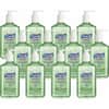 GOJ363912CT - Hand Sanitizer Gel, 12 fl oz, Pump Bottle Dispenser, Kill Germs, Hand, Skin, Clear, Non-sticky, Residue-free, 12 / Carton