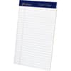 TOP20018 - Gold Fibre Medium Ruled Perforated Remanufactured Jr. Legal Pads, 50 Sheets, Watermark, Stapled/Glued, 5" x 8" Sheet Size, White Paper, Micro Perforated, Bleed-free, Chipboard Backing, 4 / Pack