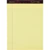 TOP20022 - Gold Fibre Narrow Rule Writing Pads, 50 Sheets, Watermark, Stapled/Glued, 0.25" Ruled, 16 lb Basis Weight, Letter, 8 1/2" x 11 3/4" Sheet Size, Canary Yellow Paper