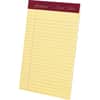 TOP20029 - Gold Fibre Premium Jr. Legal Writing Pads, 50 Sheets, Watermark, Stapled/Glued, 0.28" Ruled, 20 lb Basis Weight, 5" x 8" Sheet Size, Canary Paper, Bleed-free, Chipboard Backing, Micro Perforated