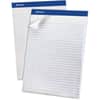 TOP20170 - Legal Ruled Recycled Writing Pads, 50 Sheets, 0.34" Ruled, 15 lb Basis Weight, 8 1/2" x 11 3/4" Sheet Size, Environmentally Friendly, Perforated, Chipboard Backing, Rigid, 12 / Dozen
