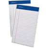 TOP20304 - Perforated Ruled Pads, 50 Sheets, Stapled, 0.28" Ruled, 20 lb Basis Weight, 5" x 8" Sheet Size, White Paper, White Cover, Sturdy Back, Header Strip, Micro Perforated, Chipboard Backing, 1 Dozen