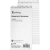 TOP25280 - Earthwise Reporter's Notebook, 70 Sheets, Wire Bound, Front Ruling Surface, 0.34" Ruled, 15 lb Basis Weight, 4" x 8" Sheet Size, White Paper