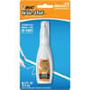 BICWOPFP11 - Wite Out 2-in1 Correction Fluid, Tip, Brush Applicator, 15 mL, White, Quick Drying, 1 Each