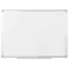 BVCMA0200790 - EasyClean Dry-erase Board, 24" (2 ft) Width x 18" (1.5 ft) Height, White Melamine Surface, Silver Aluminum Frame, Rectangle, 1 Each
