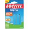 LOC1270884 - Fun Tak Mounting Putty, Blue, Moisture Resistant, For Multipurpose, 1 Each