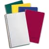 TOP25447 - 3-subject Small Wirebound Notebook, 150 Sheets, Spiral, 15 lb Basis Weight, 6" x 9 1/2" Sheet Size, White Paper, Assorted Kraft Cover, Perforated, Easy Tear, Rigid, Subject, Recycled, 1 Each