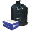 WBI385822G - Opaque Linear Low-Density Can Liners, Extra Large Size, 60 gal Capacity, 58" Length x 38" Width, Low Density, Black, Can, Recycled, 100 / Carton