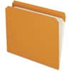 PFXR152ORA - Straight Tab Cut Letter Recycled Top Tab File Folder, 8 1/2" x 11", 3/4" Expansion, 11 pt., Orange, Reinforced Top, Reinforced Tab, Straight Cut Tab, 10% Recycled, 100 / Box