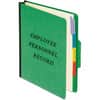PFXSER1GR - 1/3 Tab Cut Letter Organizer Folder, 8 1/2" x 11", 400 Sheets Capacity, 2" Expansion, 1" Fastener Capacity, Top Tab Location, 5 Divider, Green
