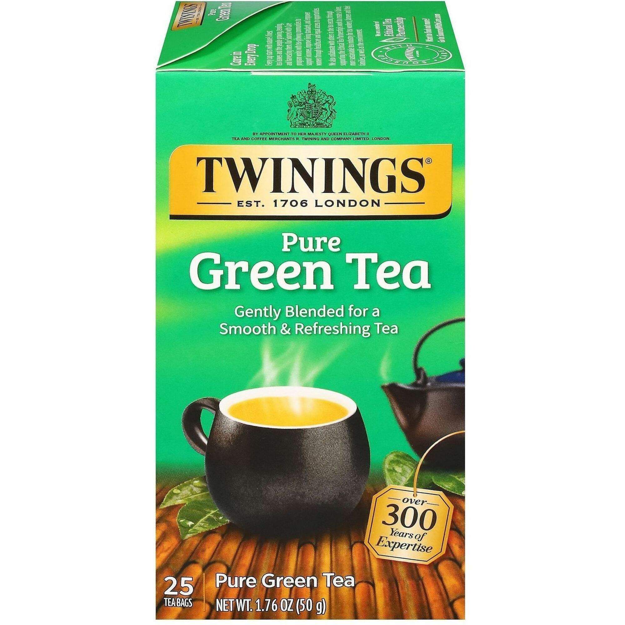 100% Natural Green Tea Bag by TWININGS® TWG09187 | OnTimeSupplies.com