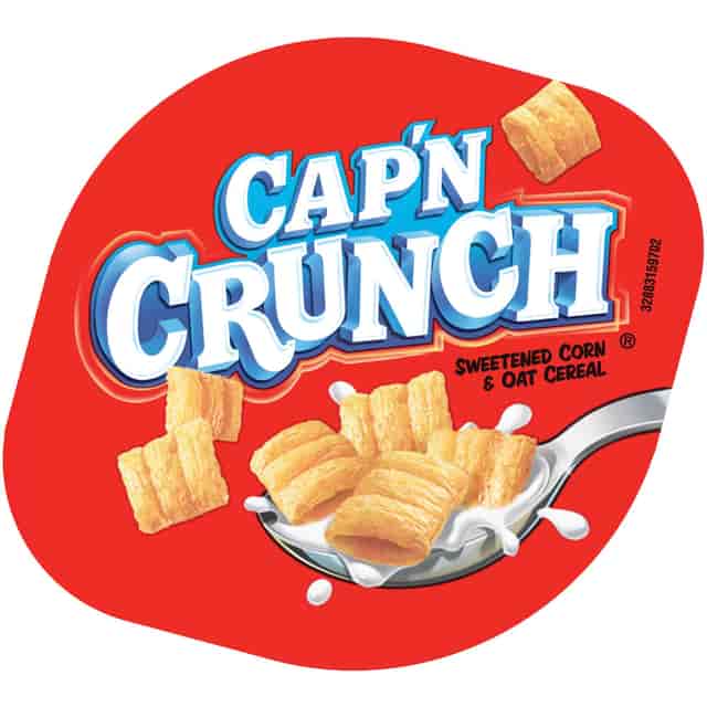 Quaker Oats Cap'N Crunch Corn/Oat Cereal Bowl - Corn, Oat - Bowl - 1.51 oz - 12 / Carton Quaker Oats Cap'N Crunch Corn/Oat Cereal Bowl - Corn, Oat - Bowl - 1.51 oz - 12 / Carton