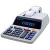 SHREL2630PIII - EL-2630PIII 12-Digit Commercial Printing Calculator, Independent Memory, Sign Change, Backspace Key, Double Zero, Fixed Decimal, AC Supply Powered, 3.1" Height x 9" Width x 13.2" Depth, Off White