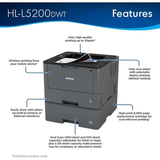 BRTHLL5200DWT Product Image 10