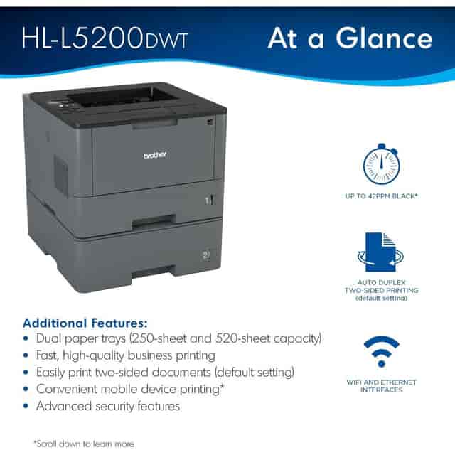 BRTHLL5200DWT Product Image 11