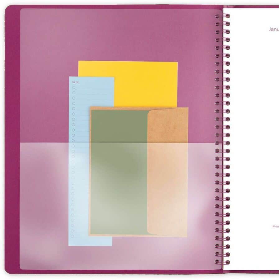 FloraDoodle Premium Weekly Monthly Appointment Book by Cambridge