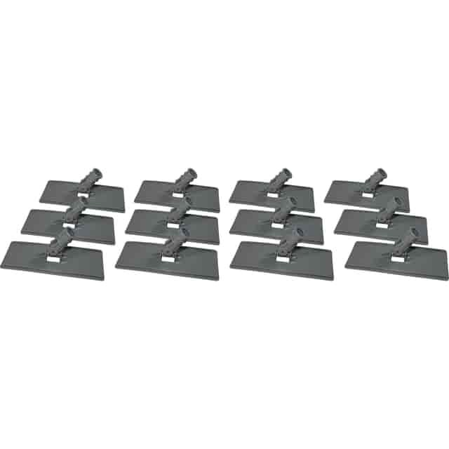 Genuine Joe Cleaning Pad Holder - Gray - 12 / Carton Genuine Joe Cleaning Pad Holder - Gray - 12 / Carton