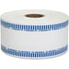 PQP50005 - Color-coded Coin Machine Wrappers, 1000 ft Length, 1900 Wrap(s), Total $2.00 in 40 Coins of 5&cent; Denomination, 15 lb Basis Weight, Kraft, Blue, White, 1 Roll