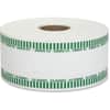 PQP50010 - Color-coded Coin Machine Wrappers, 1000 ft Length, 1900 Wrap(s), Total $5.0 in 50 Coins of 10&cent; Denomination, 15 lb Basis Weight, Kraft, Green, White, 1 Roll