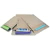 SEL65179 - Padded Self-seal Mailers, Multipurpose, #5, 10 1/2" Width x 16" Length, Self-sealing Flap, Natural Kraft, Satin Gold, Kraft, 25 / Carton