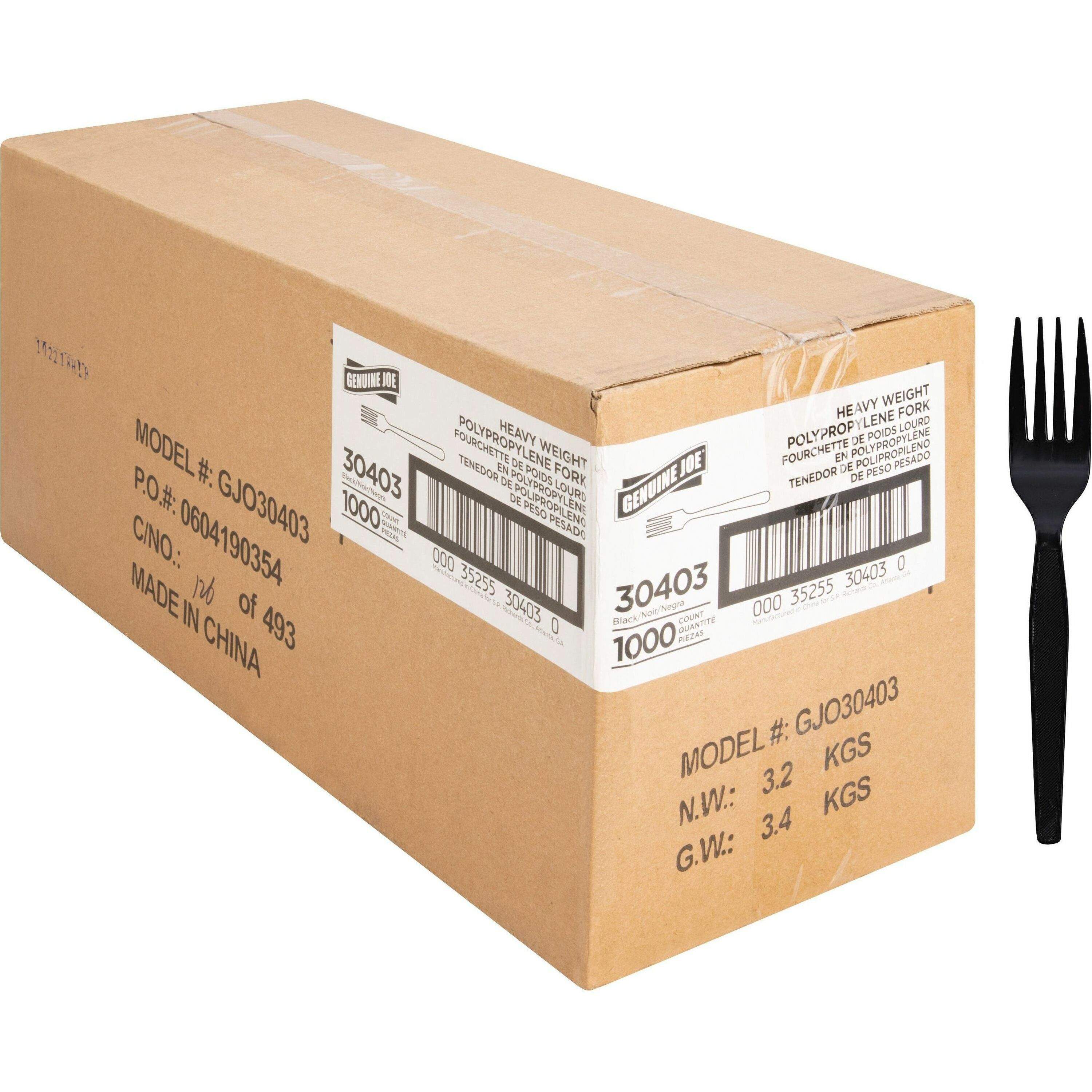 Heavyweight Fork by Genuine Joe GJO30403 | OnTimeSupplies.com