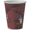 SCC378SI0041 - 8 oz Bistro Design Disposable Paper Cups, 8 fl oz, Maroon, Paper, Beverage, Hot Drink, Cold Drink, Coffee, Tea, Cocoa, 50 / Pack