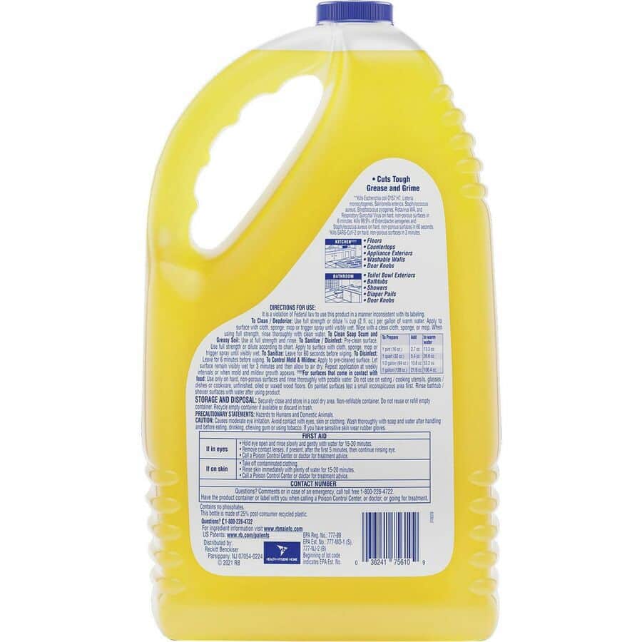 Clean/Fresh Lemon Cleaner by Lysol RAC77617 | OnTimeSupplies.com