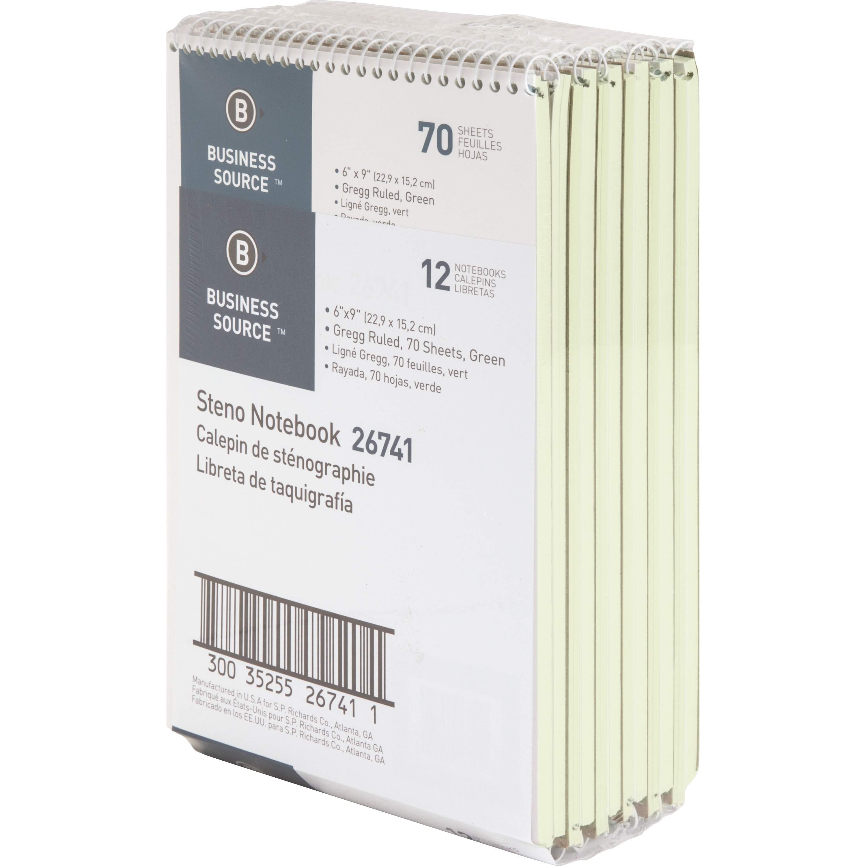 爆売り！ Steno Notebook by Business Source BSN26741PK 洋書