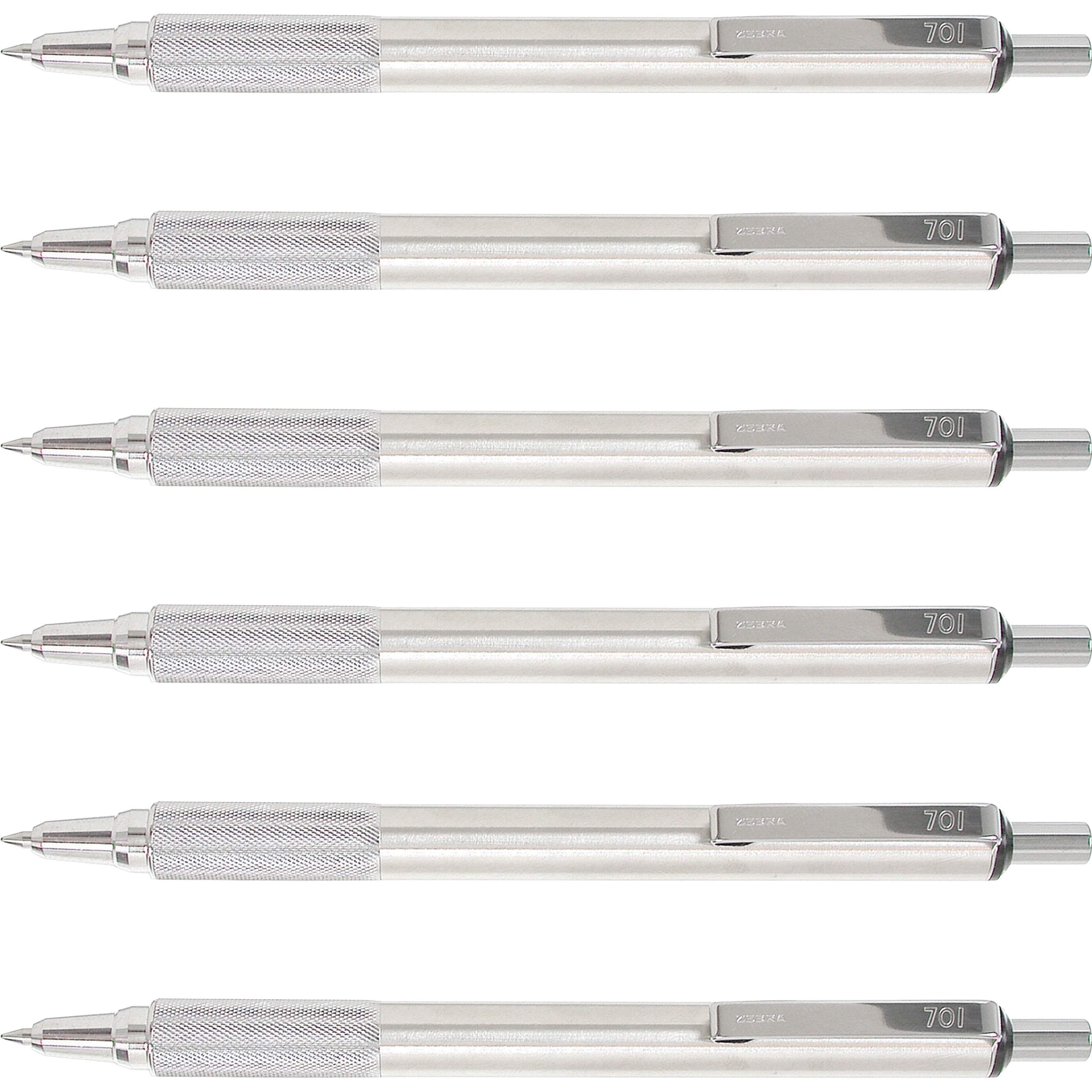 STEEL 7 Series F-701 Retractable Ballpoint Pen by Zebra