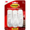 MMM170033ES - Large Utility Hook Value Pack, 5 lb (2.27 kg) Capacity, for Wood, Paint, Tile, Plastic, White, 1 Pack