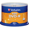 VER95101 - AZO DVD-R 4.7GB 16X with Branded Surface - 50pk Spindle, 120mm, Single-layer, 2 Hour Maximum Recording Time, 50 / Pack