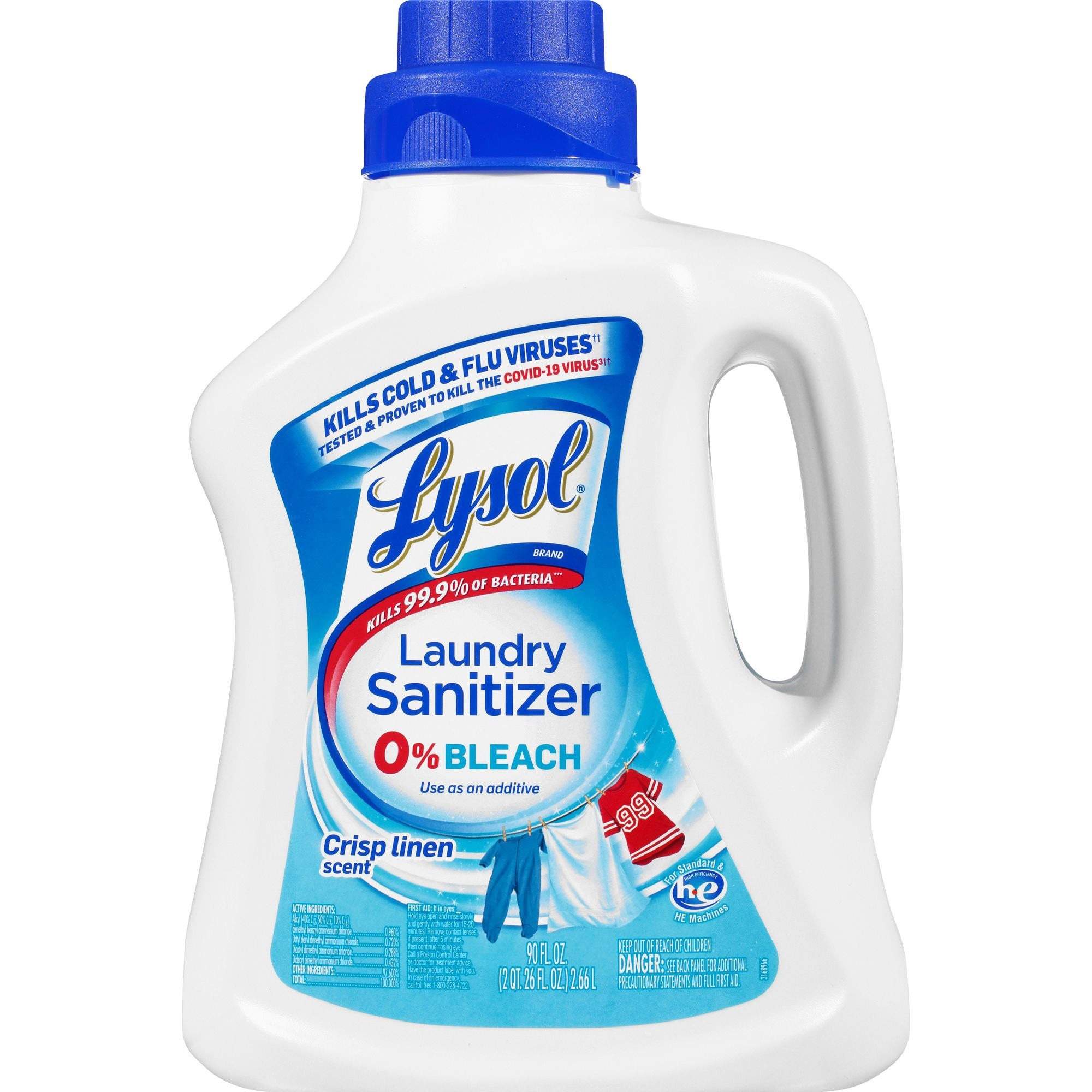 その他 lyshane Crisp Linen Laundry Sanitizer by Lysol RAC95872 | OnTimeSupplies.com