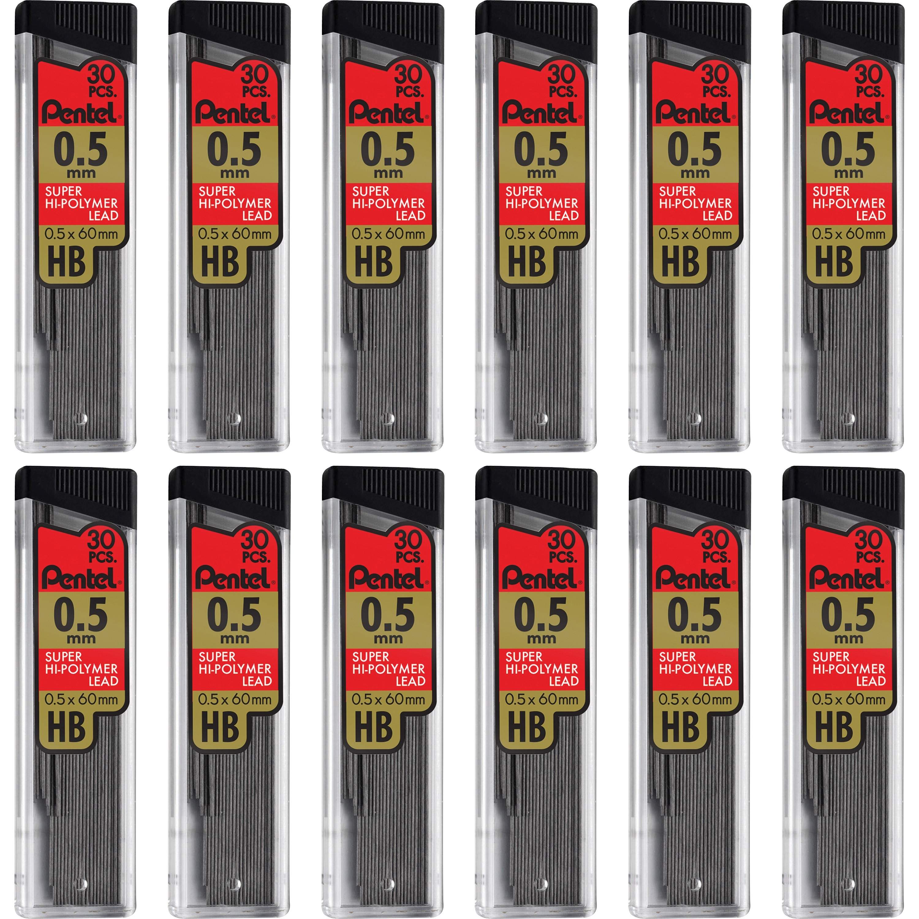 Super Hi-Polymer Leads by Pentel® PENC25HBBX