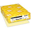WAU82361 - Vellum Bristol Paper - Ivory, Letter, 8 1/2" x 11", 67 lb Basis Weight, Heavyweight, Durable, Quick Drying, Acid-free, Ivory, 1 Pack