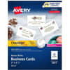 AVE5877 - Clean Edge Business Cards, 145 Brightness, A4, 8 1/2" x 11", 91 lb Basis Weight, 247 g/m&sup2; Grammage, Matte