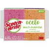 MMM7274FD - StayFresh Sponge, 5.8" Height x 4.6" Width x 4.6" Depth, 4 / Pack, Cellulose, Assorted