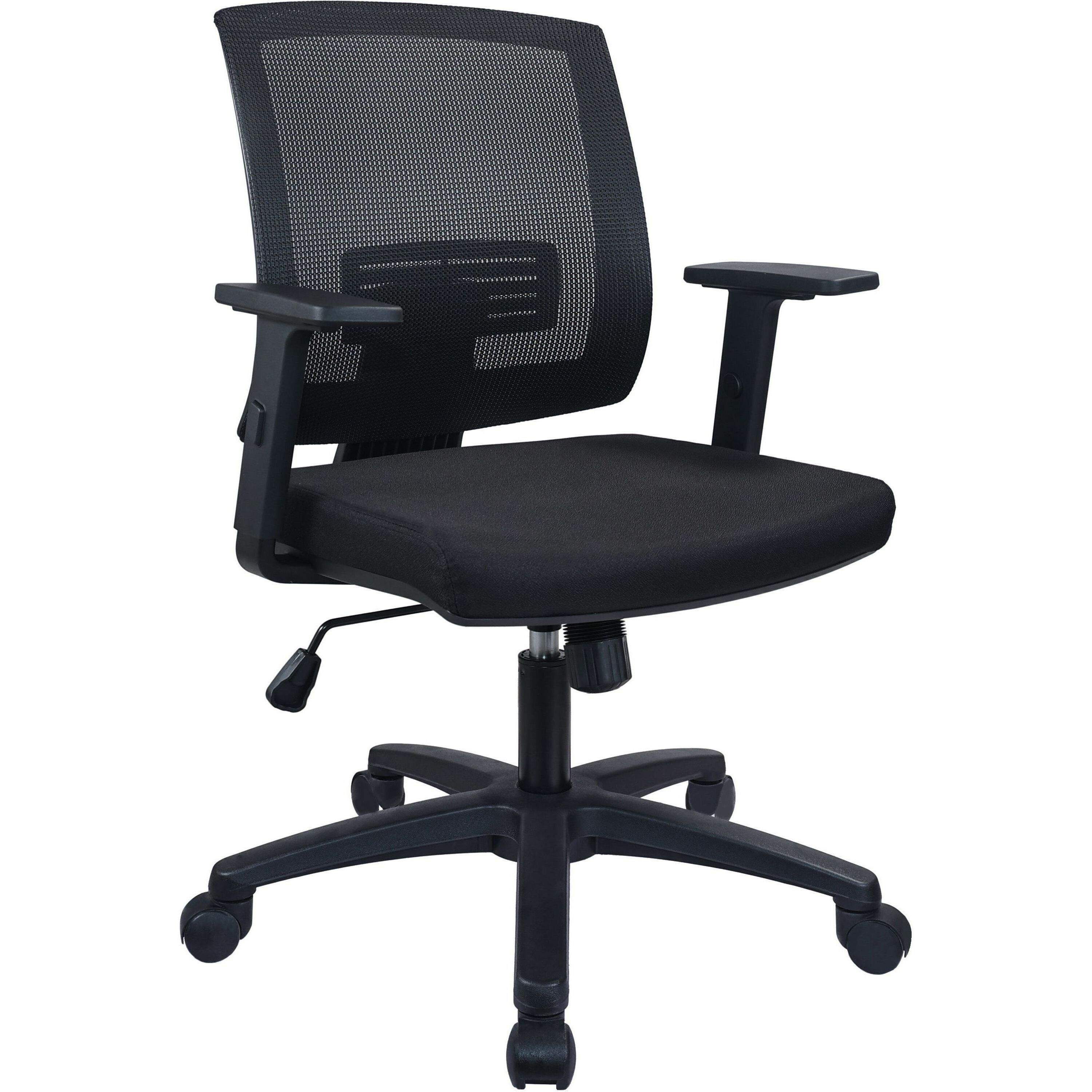 Lorell Mesh Executive Mid-Back Chair - Thumbnail 4