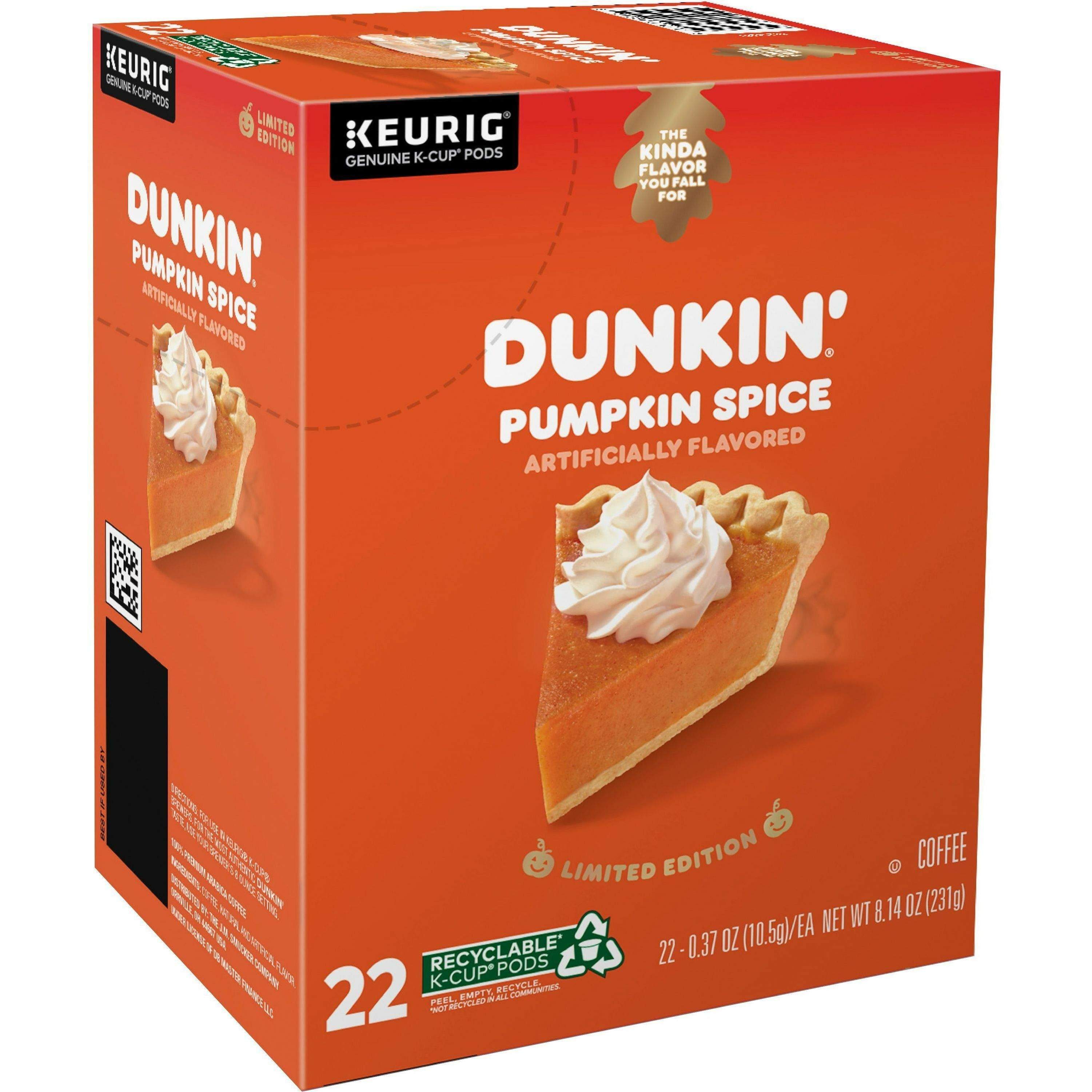 K-Cup Pumpkin Spice Coffee by Dunkin Donuts® GMT7596