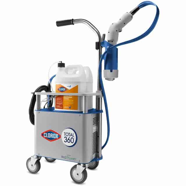 CloroxPro Total 360 Electrostatic Sprayer - Suitable For School, Office, Kitchen, Restroom, Waiting Room, Patient Room, Airport - Disinfectant - 32